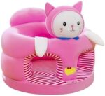 Fotoliu plus Pisica Roz Scaun cu spatar si orificii pentru picioare