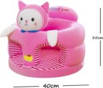 Fotoliu plus Pisica Roz Scaun cu spatar si orificii pentru picioare