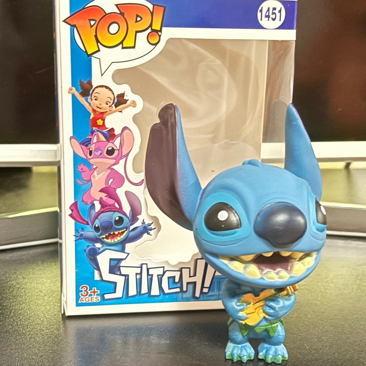 Jucarii Figurina Stitch Chitara personaje desene animate Lilo Stitch