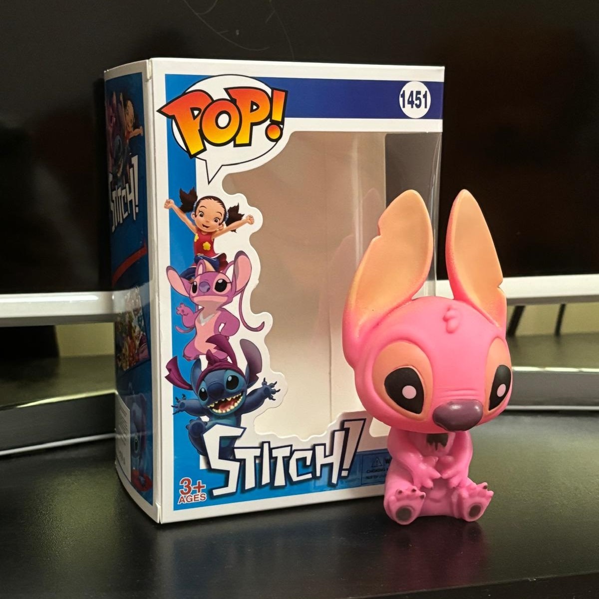 Jucarii Figurina Stitch roz personaje desene animate Lilo Stitch