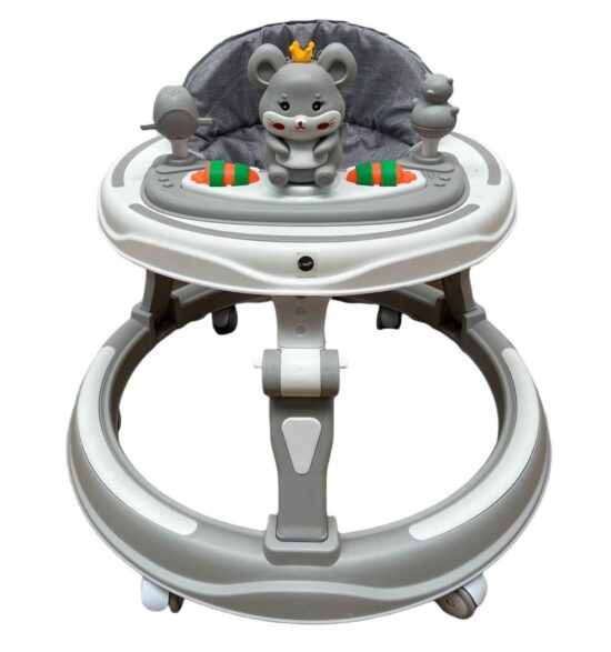 Premergator reglabil Maner parental Gri Muzica Lumini Accesorii