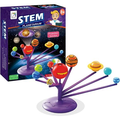 Set creativ Sistemul solar Kit stiintific STEM Coloreaza planetele
