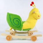 Balansoar plus muzical Melc cu roti spatar Centura de siguranta