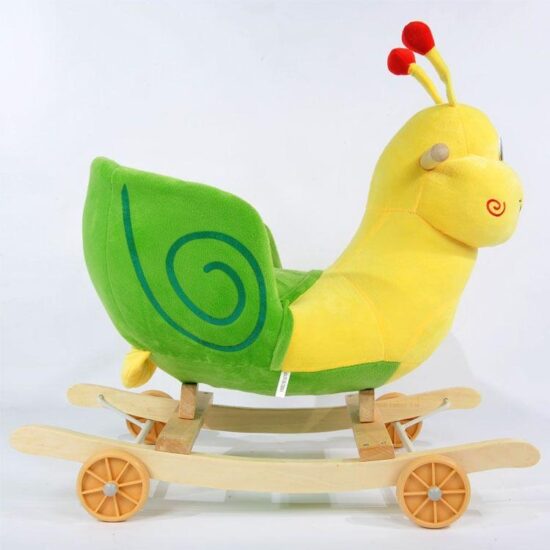 Balansoar plus muzical Melc cu roti spatar Centura de siguranta