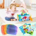 Cutiuta cu servetele moi Padurea Cub senzorial Activitati bebe