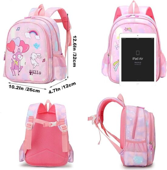 Ghiozdan gradinita impermeabil Hello Rucsac copii reglabil