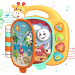Jucarie interactiva Carte cu ilustratii vesele si pagini cu sunete