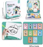 Puzzle magnetic cutie Imbraca artistii Fashion Tinute tematice
