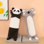 Set Perna lunga Koala Panda Patura plus Jucarie moale si pufoasa