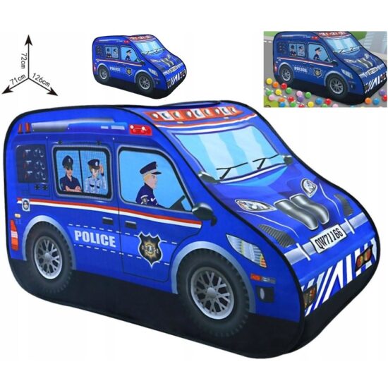 Cort de joaca Scena Masina de politie Spatiu de joaca copii Cort de joaca Scena Masina de politie Spatiu de joaca copii
