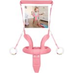 Ham bebe de mers Roz cu Suport de maini Ham de mana reglabil