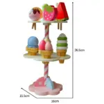 Jucarie Standul cu dulciuri din lemn cu inghetata magnetica