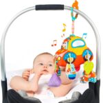 Jucarie senzoriala bebe Masinuta moale pentru dentitie Sozzy