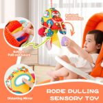 Jucarie senzoriala bebe Masinuta moale pentru dentitie Sozzy