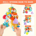 Jucarie senzoriala bebe Masinuta moale pentru dentitie Sozzy