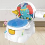 Olita portabila bebe cu capac Elefantul Koala cu suport hartie