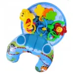 Perna pentru burtica si cap Elefantul cu accesorii bebe Zornaitori