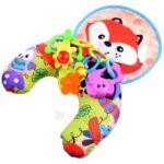 Perna pentru burtica si cap Vulpita cu accesorii bebe Zornaitori