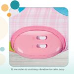 Scaun cu vibratii Leagan Balansoar Muzical accesorizat bebelusi