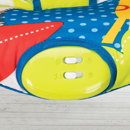 Scaun cu vibratii Leagan Balansoar accesorizat pentru bebelusi