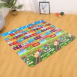 Covor Puzzle educativ termoizolant impermeabil 180x200x0.5 cm