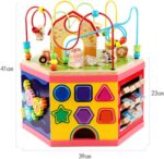 Cub educativ Hexagon Labirint 3D Activitati Montessori copii