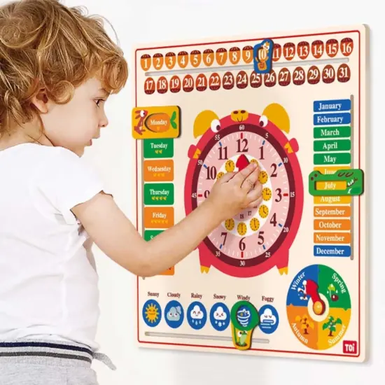 Joc multifuctional educativ Calendar cu Ceas Anotimpurile Zilele Joc multifuctional educativ Calendar cu Ceas Anotimpurile Zilele
