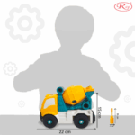 Jucarie pentru motricitate DIY Betoniera demontabila Asambleaza