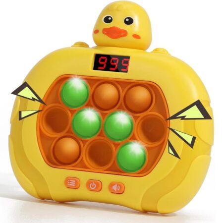 Jucarie senzoriala Pop It Consola Ratusca sunete Whack a Mole