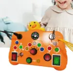 Panou de control Busy Board Jucarie interactiva cu lumini