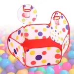 Piscina cu 50 bile colorate Cos de baschet Loc de joaca copii