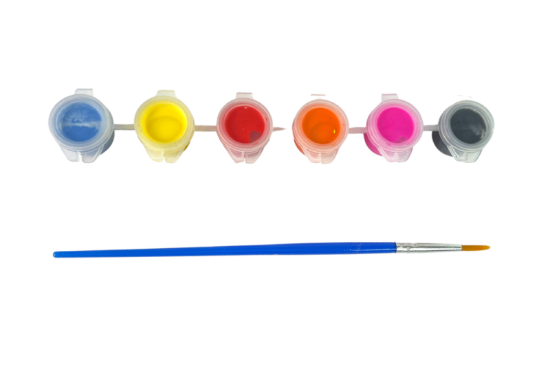 Set creativ Ceai Vase pentru colorat din ceramica Pictam manual