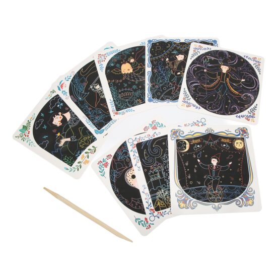 Carte creativa copii Planse educative de razuit cu Creion Mideer