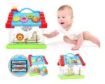 Casuta interactiva bebe cu lumini si muzica Jucarie cu proiectii