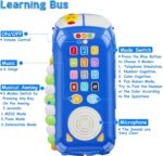Jucarie Autobuzul scolar cu Alfabet Telefon Forme geometrice
