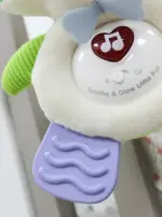 Jucarie dentitie bebe Catelus cu sunete din plus de agatat la carut