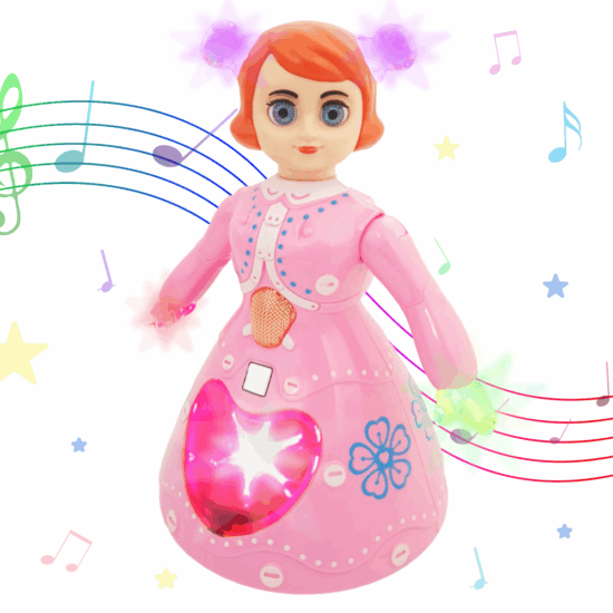 Jucarie interactiva Papusa cu Lumini si Muzica Printesa dansatoare Jucarie interactiva Papusa cu Lumini si Muzica Printesa dansatoare