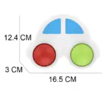 Jucarie senzoriala bebe Masinuta pentru motricitate Pop It