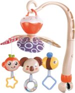 Jucarii muzicale Carusel mobil cu Zornaitori bebe Animalute