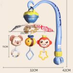 Jucarii muzicale Carusel mobil cu Zornaitori bebe Animalute