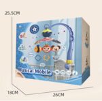 Jucarii muzicale Carusel mobil cu Zornaitori bebe Animalute