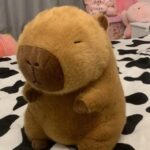 Jucarii plus Capibara in miniatura 21 cm Animalutul Rozator
