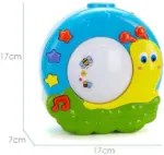 Lampa de veghe Proiector muzical luminos pentru bebe Goodnight