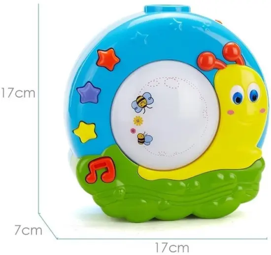 Lampa de veghe Proiector muzical luminos pentru bebe Goodnight