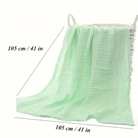 Paturica din bumbac bebelusi Pufoasa Moale Prosop pentru baie