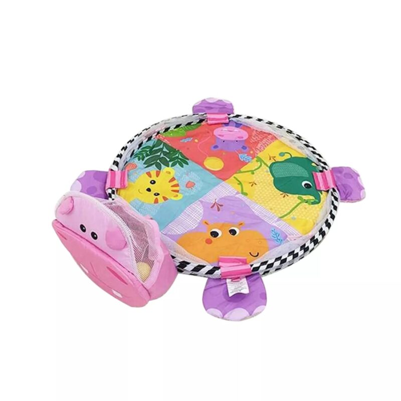 Saltea joaca cu activitati bebe Hipopotam centru de joaca 3in1