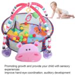 Saltea joaca cu activitati bebe Hipopotam centru de joaca 3in1