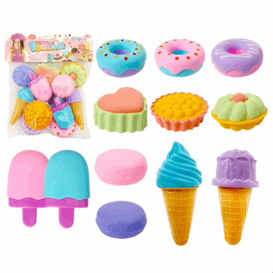 Set 12 piese Inghetata si Dulciuri pentru copii Desert savuros