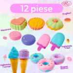 Set 12 piese Inghetata si Dulciuri pentru copii Desert savuros