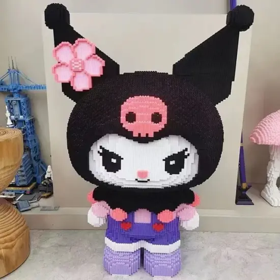 Set 4115 piese Kuromi creative constructii Asamblare forme STEM